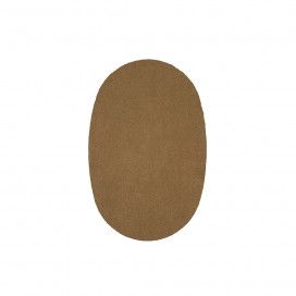 HEAT-ADHESIVE MICROFIBER PATCHES - LIGHT BROWN