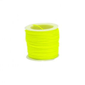 SMALL ACRYLIC CORD 1,2MM - FLUO YELLOW
