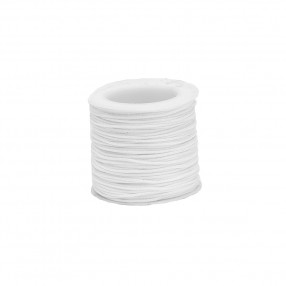 SMALL ACRYLIC CORD 1,2MM - WHITE