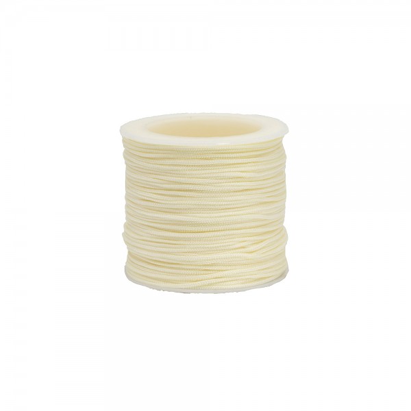 SMALL ACRYLIC CORD 1,2MM - IVORY
