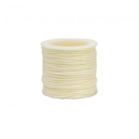 SMALL ACRYLIC CORD 1,2MM - IVORY