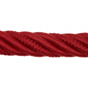 DECORATIVE HANDRAIL ROPE CORD FOR STAIRS - RED CARDINAL