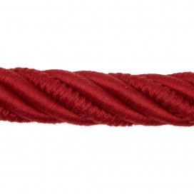 DECORATIVE HANDRAIL ROPE CORD FOR STAIRS - RED CARDINAL