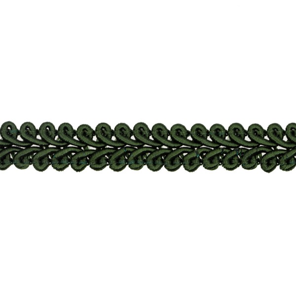 GIMP BRAID TRIMMING 10MM - GREEN FOREST