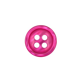 4 HOLES THICKNESS PEARL BUTTON - FUCHSIA