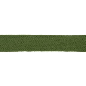 KNITTED ACRYLIC BRAID - OLIVE GREEN