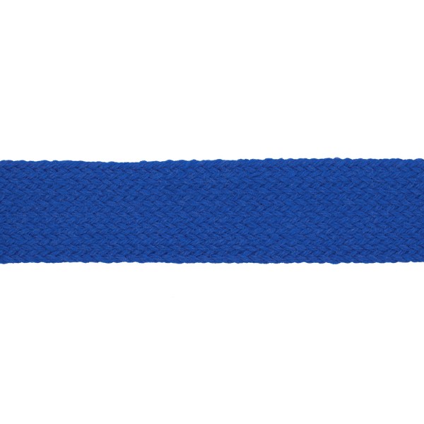 KNITTED ACRYLIC BRAID - ELECTRIC BLUE