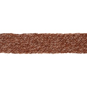 KNITTED ACRYLIC BRAID - COPPER BEIGE MIX