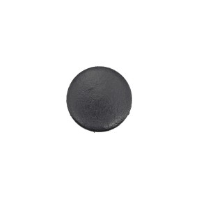 SHANK LEATHER BUTTON - GRAY