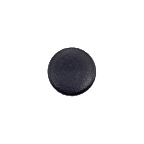 SHANK LEATHER BUTTON - BLUE