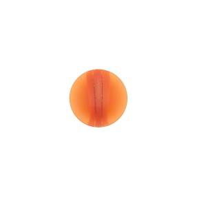 POLYESTER BUTTON WITH SHANK - ORANGE