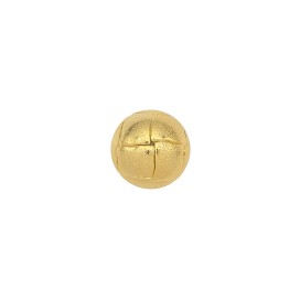 DOMED  ABS SHANK BUTTON - GOLD