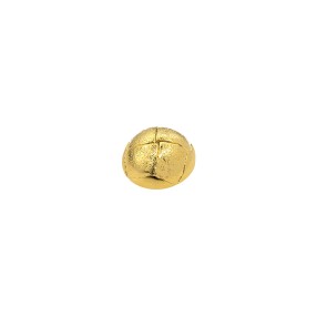 DOMED  ABS SHANK BUTTON - GOLD