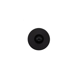 FLYING SAUCER BUTTON - BLACK