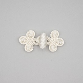 FROG FASTENERS TRIMMING - WHITE