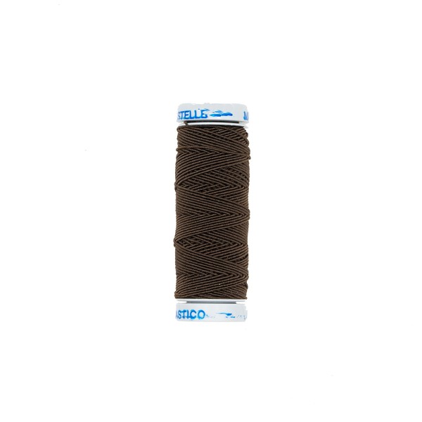 ELASTIC THREAD FOR SEWING - BROWN