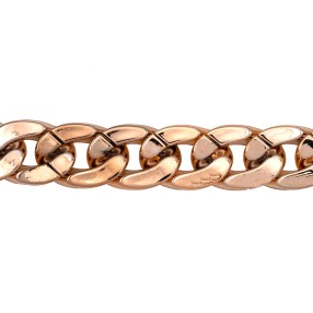 ABS PLASTIC CHAIN - PINK GOLD