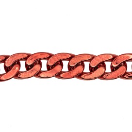 ABS PLASTIC CHAIN - RED