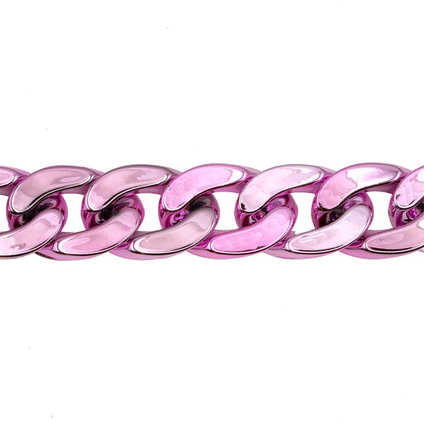 ABS PLASTIC CHAIN - PINK