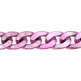 ABS PLASTIC CHAIN - PINK