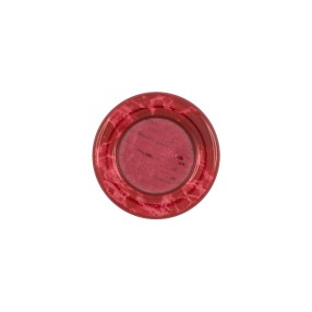 SHANK GALALITH BUTTON - RED