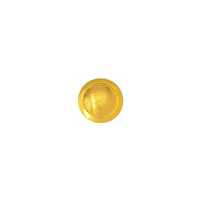 ZAMAK BUTTON BRUSHED WITH SHANK - GOLD
