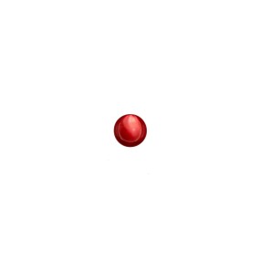 AUSTRALIA SHELL BALL BUTTON WITH TUNNEL SHANK - RED