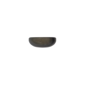 2-HOLES CUPPED BUTTON HORN EFFECT - GREY