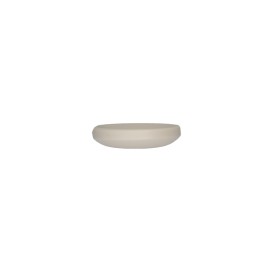 2-HOLES CUPPED BUTTON - MATTE WHITE