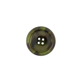4-HOLES POLYESTER BUTTON - CAMOUFLAGE GREEN