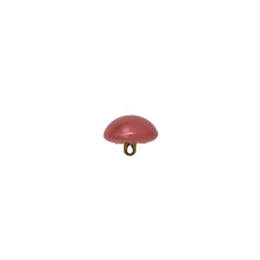 PEARL DOME BUTTON WITH SHANK - SHOCKING PINK