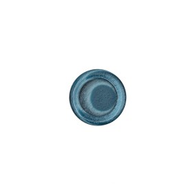 4-HOLES POLYESTER BUTTON WITH RIM - STORM BLUE