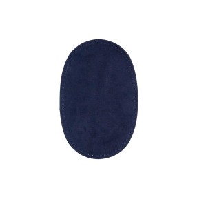 PATCHES SUADE LEATHER SEW-ON - BLUE