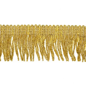 CHAINETTE FRINGE TRIMMING 25MM - GOLD