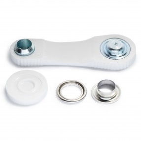 EYELETS AND WASHERS 11MM - SILVER