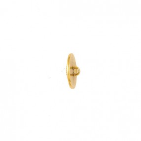 METAL BUTTON WITH SHANK ENAMELED BLACK-GOLD
