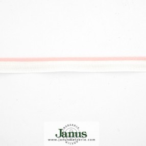 SHINY PIPING INSERTION CORD  BABY PINK 9MM