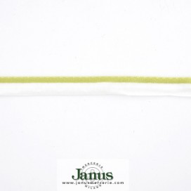 SHINY PIPING INSERTION CORD  LIGHT GREEN 9MM