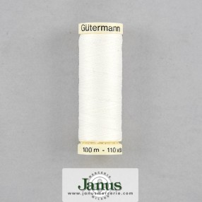 Gutermann Sew All Thread 100 - White 800