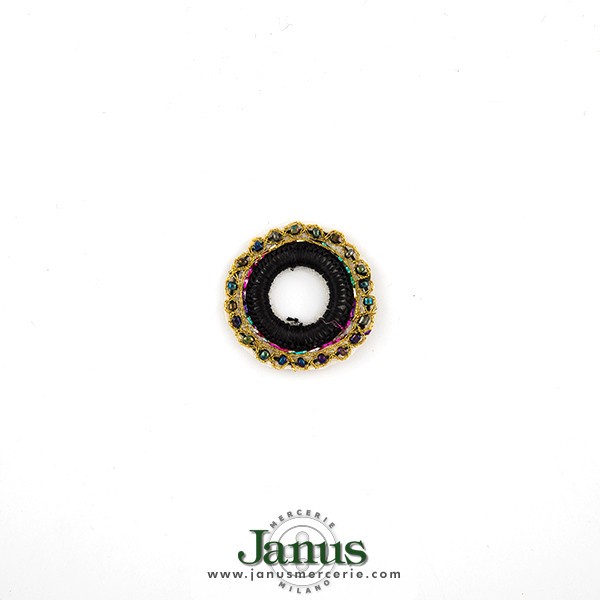 black-ring-patch-with-beads-30mm