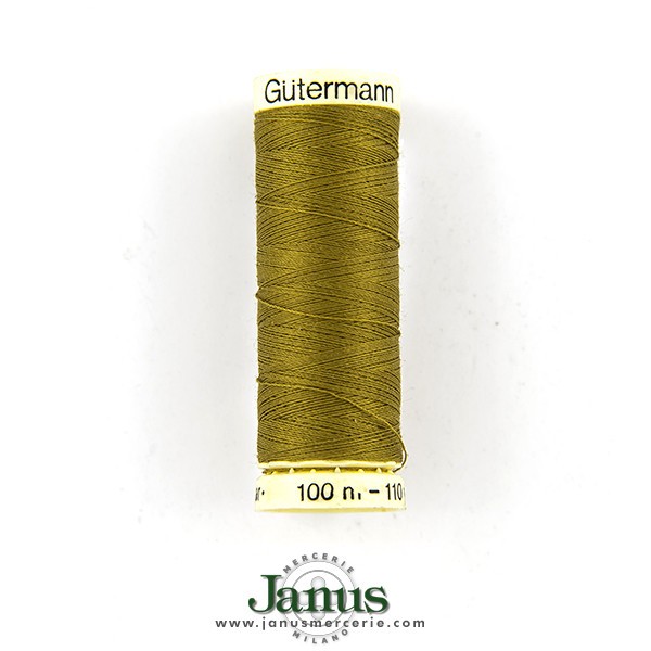 gutermann-sew-all-thread-100-amber-green-397