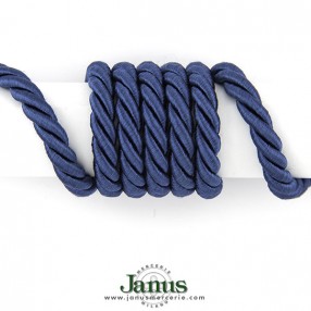 TWISTED SATIN ROP CORD - BLUE SAPPHIRE