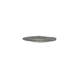 4-HOLE SERIGRAPHY ABS BUTTON - SILVER