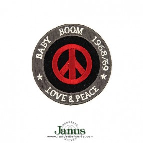 peace-e-love-iron-on-patch-grey-red