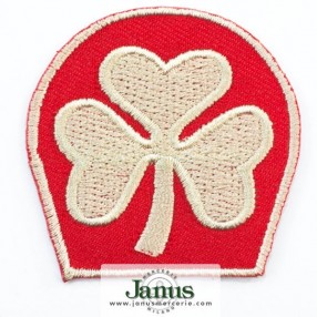 iron-on-patch-clover-red-beige