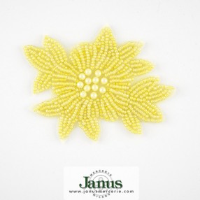 flower-patch-with-beads-yellow