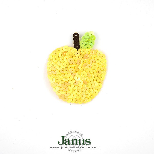 apple-iron-on-patch-yellow