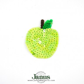 apple-iron-on-patch-green