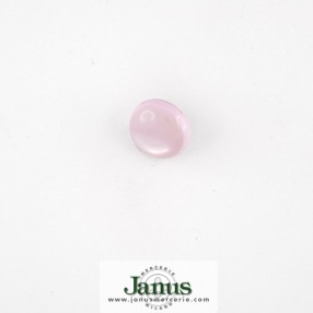 POLYESTER DOME BUTTON WITH METAL SHANK  - LILAC