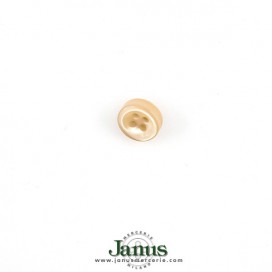 THICK 4-HOLE TROCAS SHELL BUTTON BEIGE